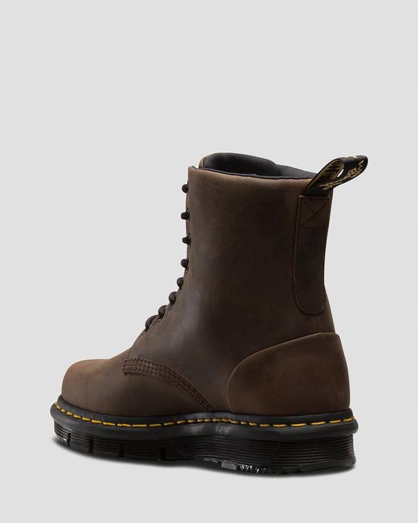 Dr Martens Dámské Kotníkové Boty Lexington Hnědé, CZ-827931